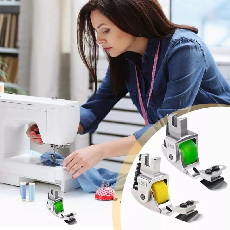 Retrospecti Versatile Adjustable Rolled Hemmer Presser Foot Rolled Hem Pressure