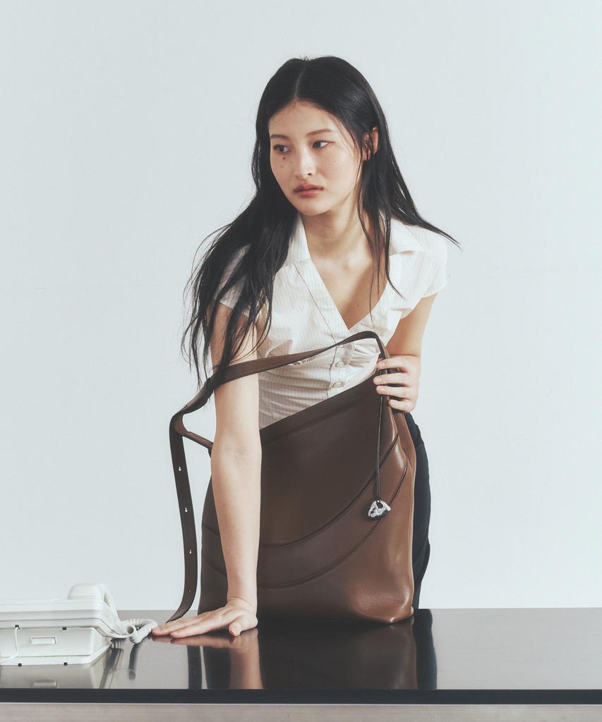 Zoeet Sorae Hobo Leather Bag (Terracotta)