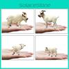 Childrens Pvc Farm Animal Model Set With Static Goat Figures For Play And Education