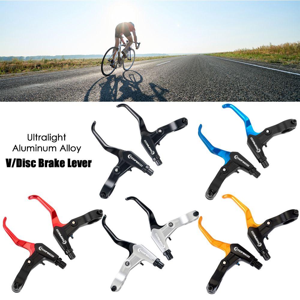 Комплект тормозов Сверхлегкие тормозные рычаги для горного велосипеда MTB Велосипедные тормозные ручки BMX Тормозная ручка V/Disc