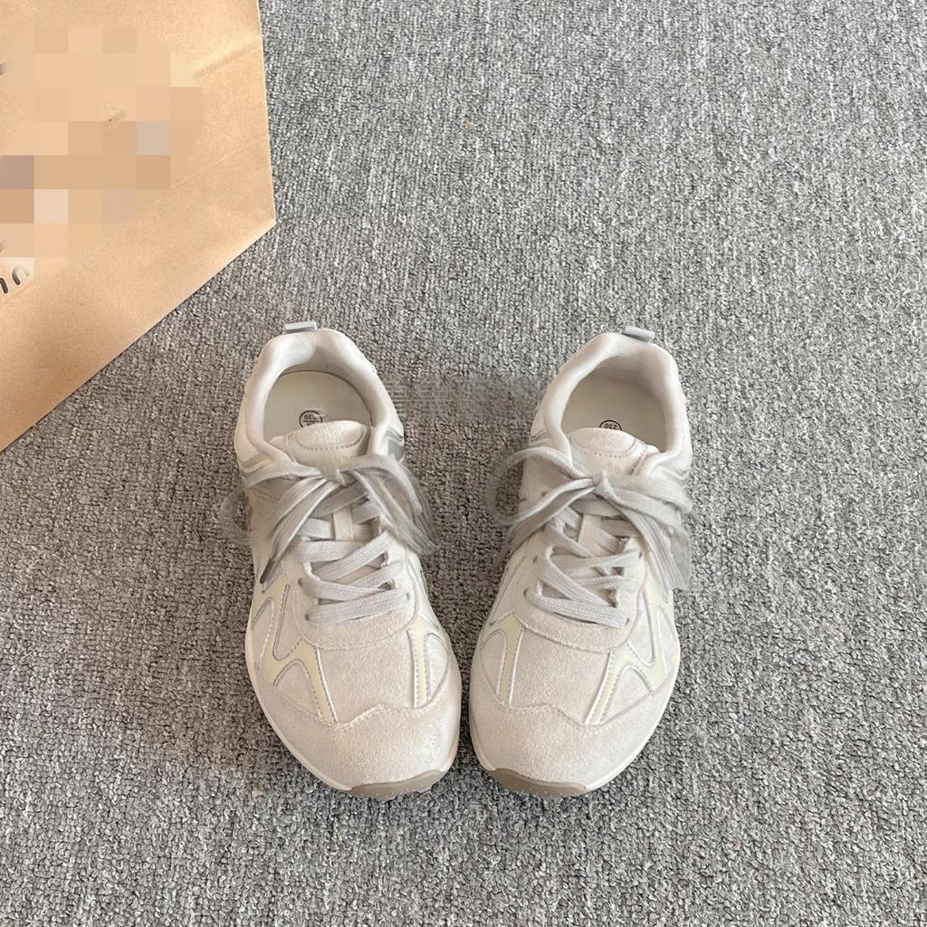 Ретро обувь кеды женские осенние новые на платформе белые туфли повседневная обувь модные женские