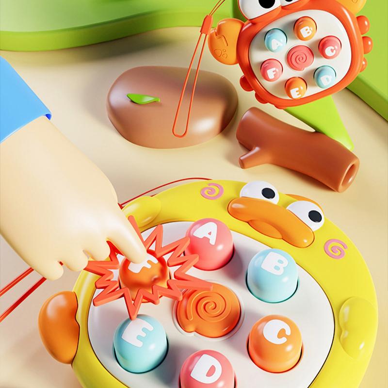 1 шт. Детский реквизит для снятия напряжения с пальцев, мини-игрушка для развития координации рук и глаз «Ударь крота»