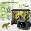 Automatic Reptile Misting System Terrarium Rainforest Sprayer Timer Fogger Kit With 360° Nozzle USB Rechargeable For Pet Tank