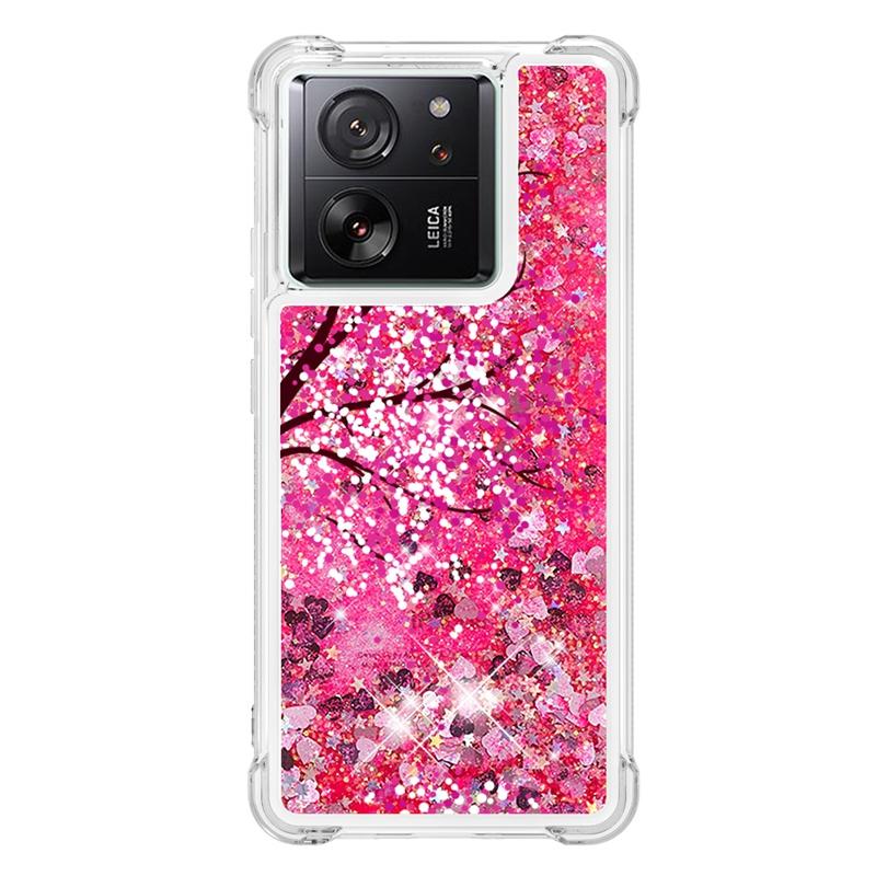 Чехол 13T Pro для Funda Xiaomi 13T Pro Чехол Glitter Quicksand Dynamic Liquid Чехол для Xiomi 13T Xiaomi13T Pro Чехол для телефона Etui