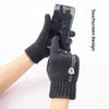 Warm Touch Screen Gloves Cold Proof Mittens Fashion Driving Gloves  Winter