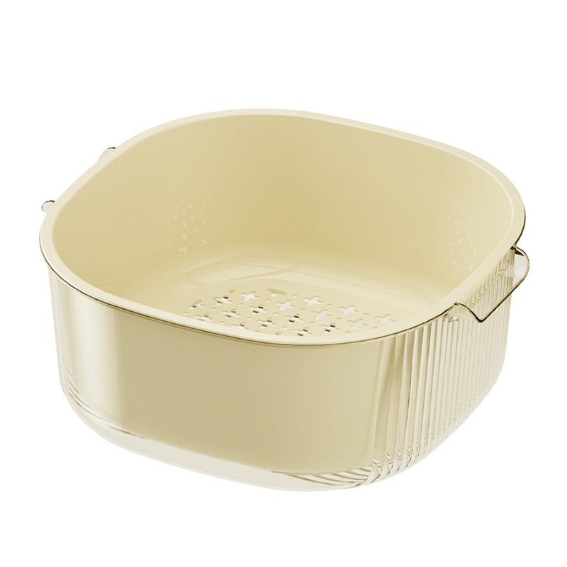 Пластиковый дуршлаг MeyJig, кухонный инструмент, миска для риса, сито, корзина для фруктов, фильтр для чистки овощей