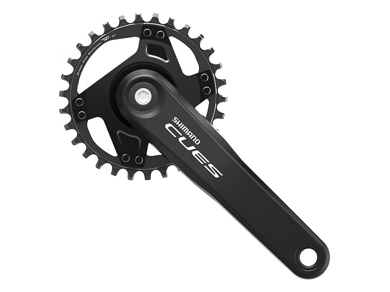Shimano CUES Front Chainwheel Chain Crank EFCU40001CA0 FC-U4000-1 (No Guard), Length 170mm, 30T, 9/10/11S,