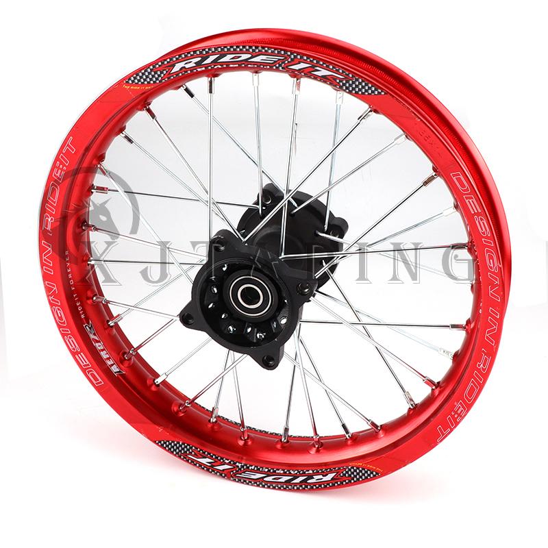 Motorcycle 17" aluminium Alloy Wheel 1.60*17 1.60x17" inch Rims for 110cc 125cc 140cc 150cc 160cc Dirt Pit Bike Accessories