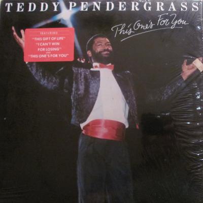 Виниловая пластинка ТЕДДИ ПЕНДЕРГРАСС - This One's For You FZ38118 PHILADELPHIA В 1982 году США Соул/Фанк Б/у