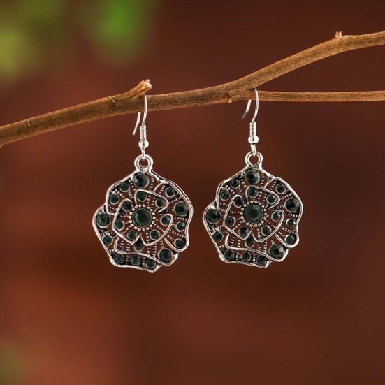 1 пара висячих сережек, антиокислительные, противоаллергические, легко наносятся, висячие серьги в стиле бохо для девочек