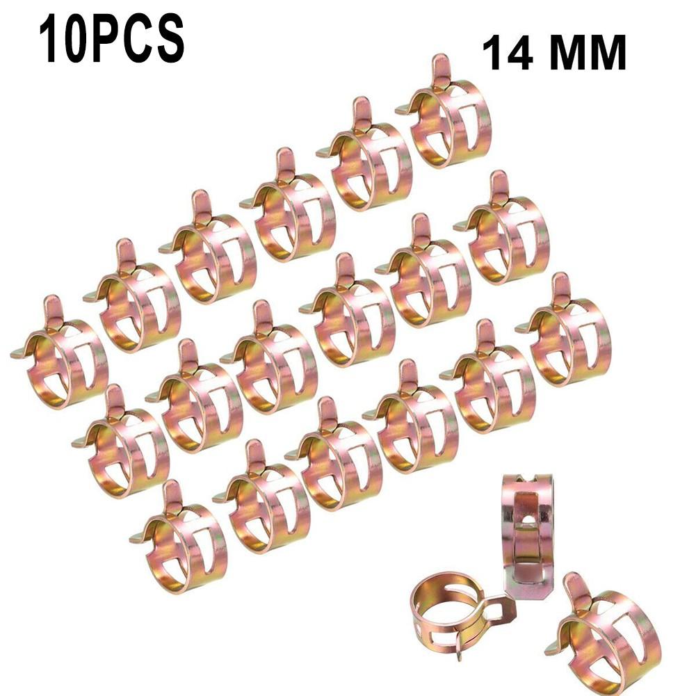 Пружинные зажимы для водопроводных труб, упаковка из 10 шт., равномерно распределяют давление