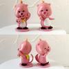 Loopy Pvc Collectible Figure Cute Pink Beaver Decor For Girls