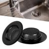 Shower Drain Hair Catcher Stainless Steel Wide Rim Supplies Up Sink Stopper Kitchen Strainer