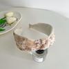 Korean Version INS Cross Knot Simple Wide Edge Compression Hair Accessory Versatile Outer Headband Hair Tie