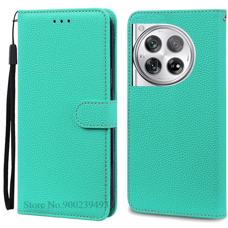 For Oneplus 12 Case Leather Wallet Flip Cover Phone Case For Oneplus 12 Coque Fundas For One Plus 12 Oneplus12 Phone Case Fundas