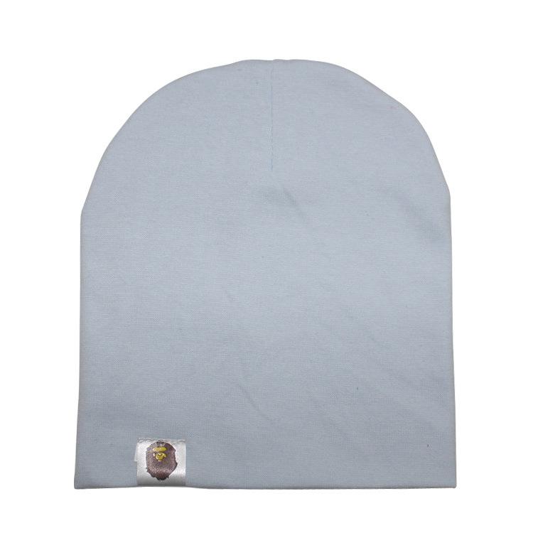 Новая детская уличная танцевальная хип-хоп шапка хлопковая шапочка весна осень малыша шапка для мальчиков и девочек зимняя теплая однотонная полосатая детская шапка