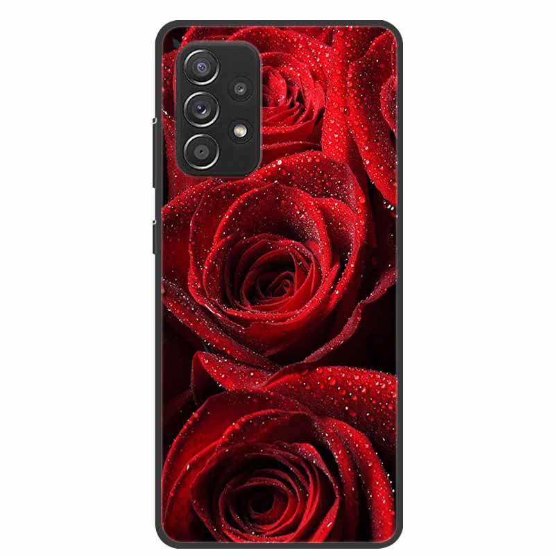 Для чехла Samsung A52s 5G противоударный мягкий силиконовый чехол из ТПУ для Samsung Galaxy A52s 5G чехлы для телефонов A52 S милый мультфильм