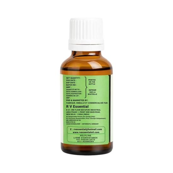 R V Essential Чистое миндальное базовое масло 50 мл - Prunus Dulcis (100% Чистое и Натуральное Холодного Отжима)