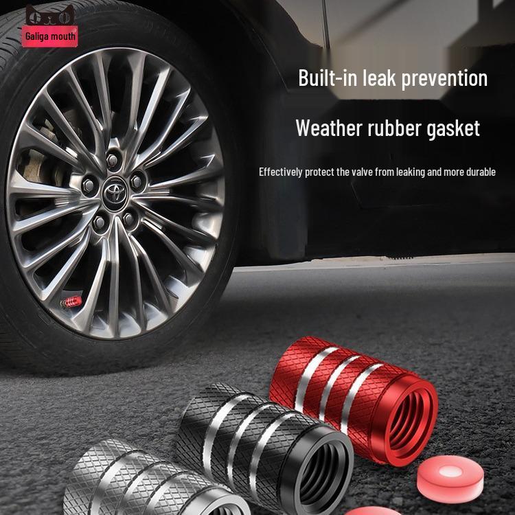 Jaguar Tire Valve Stem Caps for XEL, XFL, F-Pace, F-Type, XJ, E-Pace