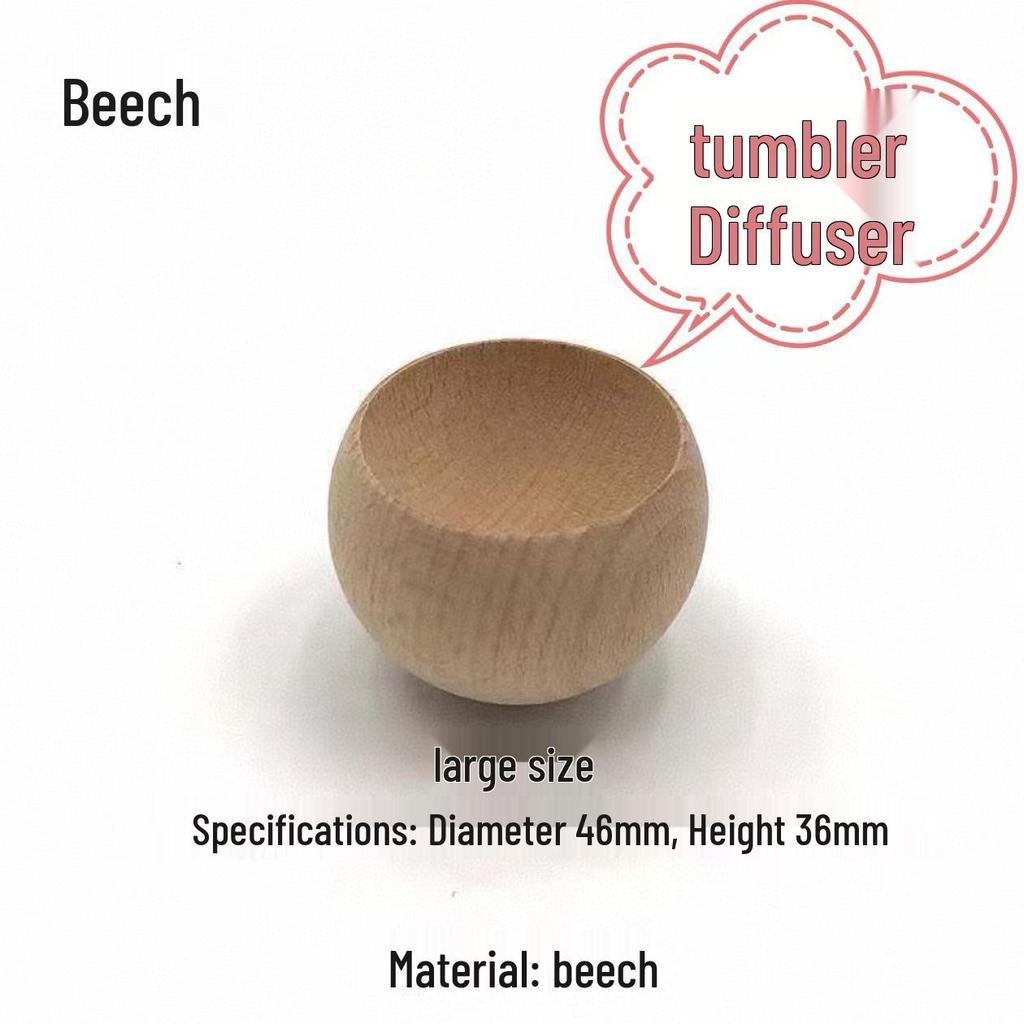 Small Wooden Aroma Diffuser Ornament for Office Fragrance