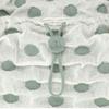 Pleatsmama Ivory Polka Dot Backpack