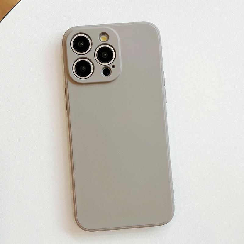 Мягкий жидкий силиконовый чехол цвета конфет для iPhone 16 15 14 13 12 11 Pro Max X XR XS Max 7 8 Plus SE 2020 ультратонкий защитный противоударный чехол