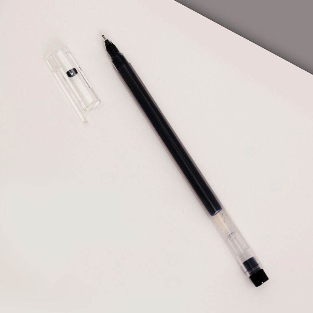 10 шт. Гелевая ручка с игольчатым наконечником 0,5 мм Ручка для подписи Подарок для студентов Нейтральная ручка Школа Офис