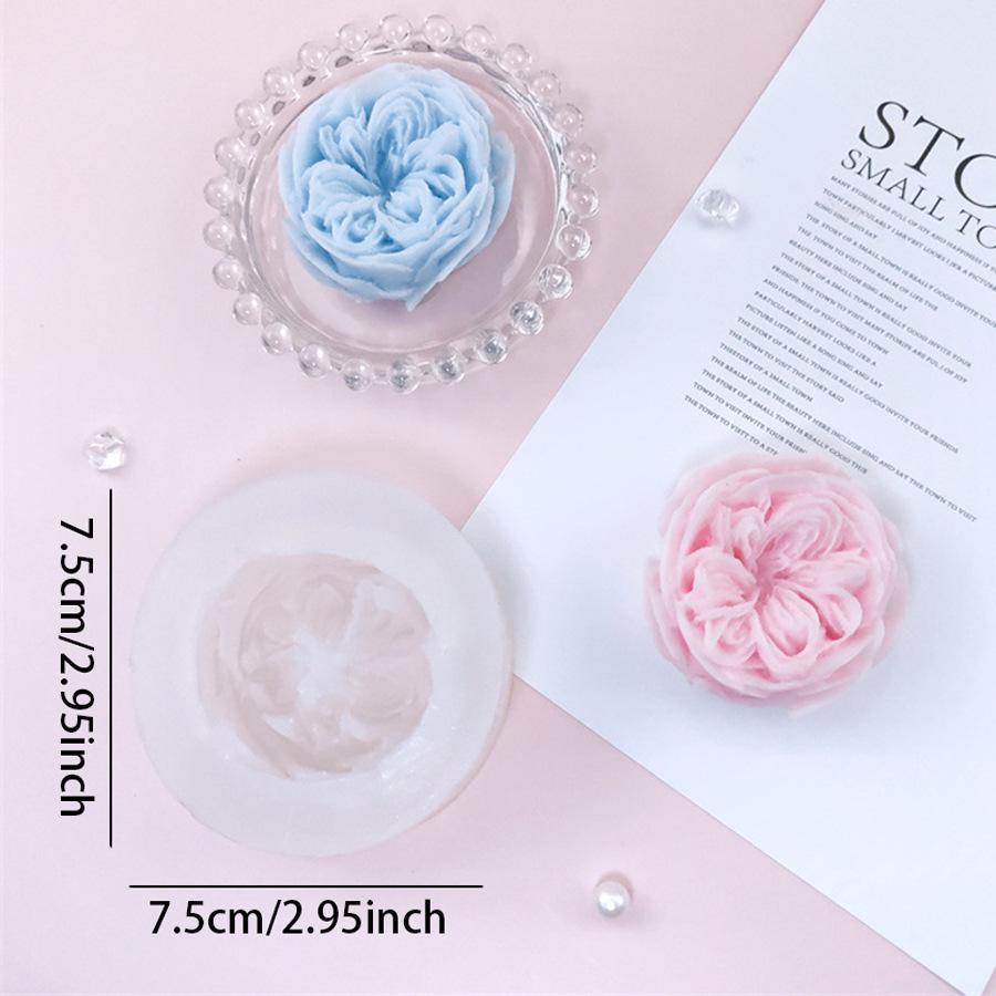 3D форма для мыла и свечей из смолы «Персик и вишневый цвет» своими руками