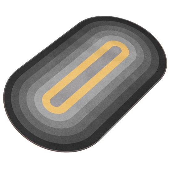 100x50 см Радужный коврик для прыжков со скакалкой, двусторонний противоскользящий силиконовый коврик, противоударный коврик для фитнеса и упражнений, домашний прикроватный ковер