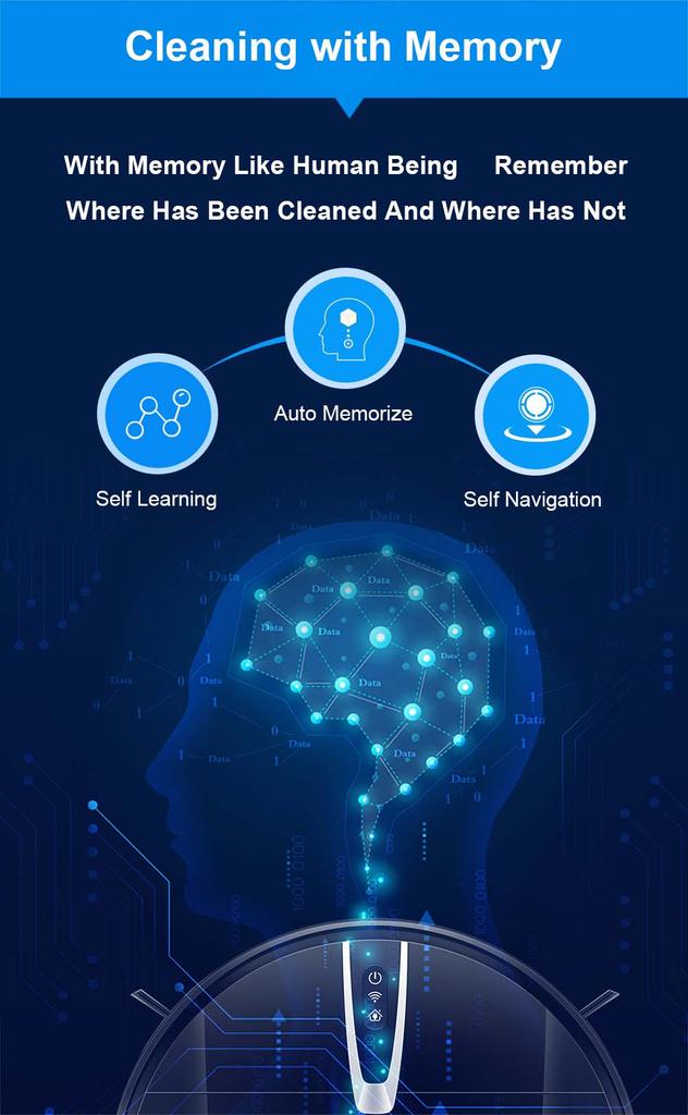 Робот-пылесос LIECTROUX V3S Pro, всасывание 4000 Па, сухая и влажная уборка, 2D-навигация по карте, с памятью, голосовое приложение Wi-Fi