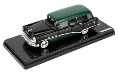 Реальный масштаб Buick Century Estate 1954 года, черный готовый продукт 1/43