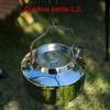 Portable Outdoor Camping Tea-Kettle 1200ml Compact-Lightweight Coffee Pot Hiking-Trekking Water Bottle Stainless Steel