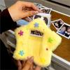 INS Plush Star Фотодержатель Пушистый 3-дюймовый Папка-регистратор Чехлы для фотокарточек Сумка Подвеска Альбом Школьные канцелярские принадлежности Фоточехлы