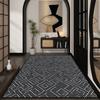 Simple Style Large Living Room Carpet Retro Striped Decoration Home Washable Rug Lounge Office Coffee Tables Flannel Floor Mats