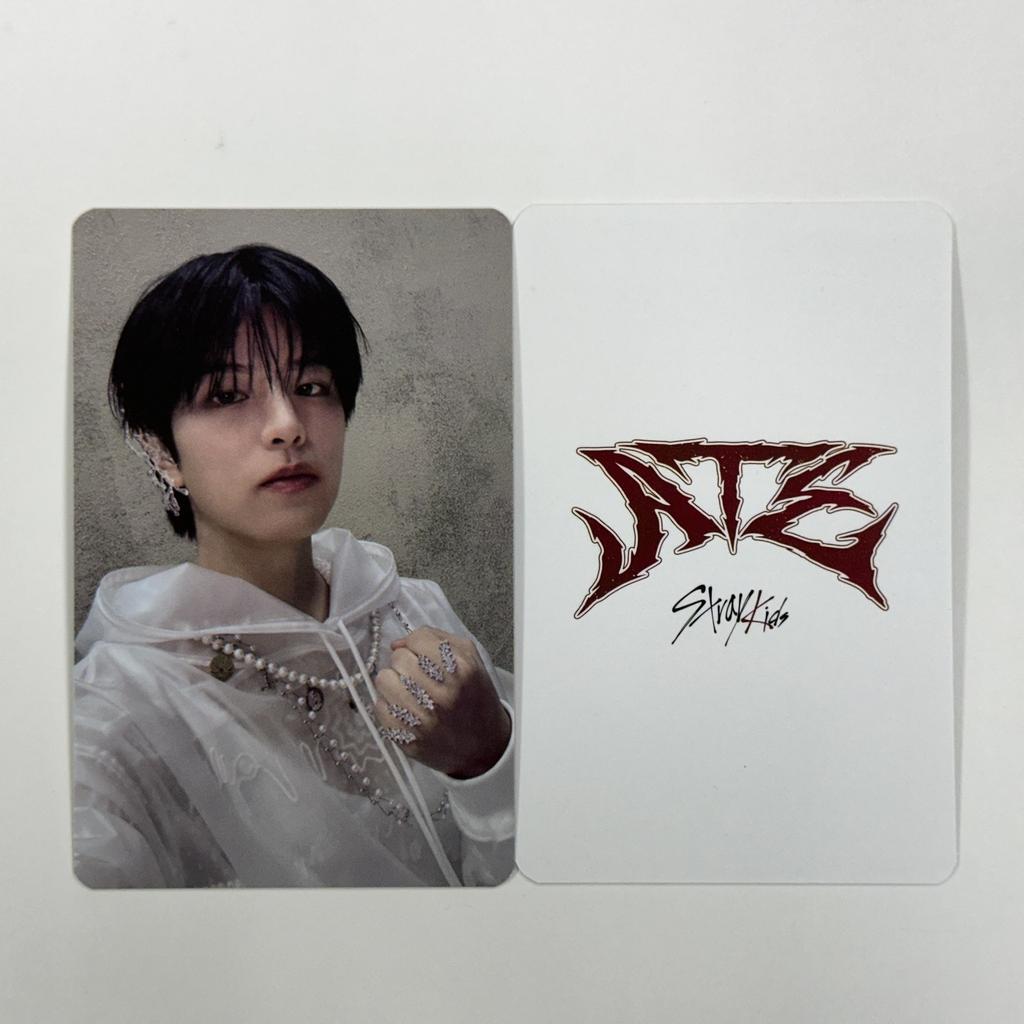 Stray Kids Альбом ATE Blue Dream Media POB Фотокарточка