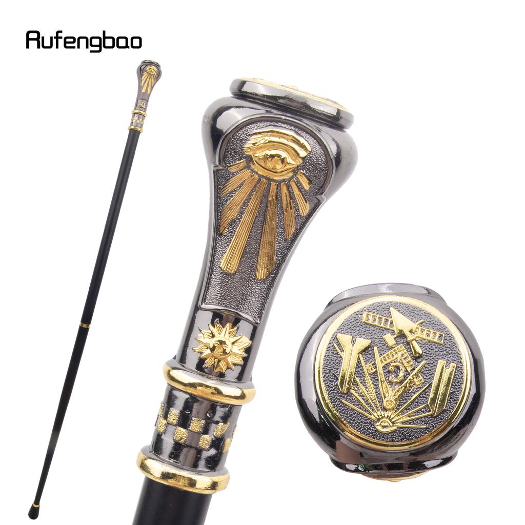Золотое масонство масоны VG Тотем рельефная трость модная трость джентльмен ручка Crosier трость 93 см