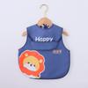 Baby Kids Toddler Long Sleeve Scarf Waterproof Art Smock Feeding Bib Apron Pocket Infant Boys Girls Burp Cloth Bandana Bibs