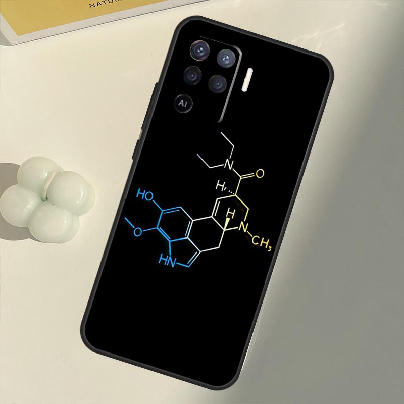 Fashion Biology Chemistry Case For OPPO A1K A3S A5S A15 A16 A52 A72 A5 A9 A31 A53 A83 A91 A93 A54 A74 A94 Cover Capa