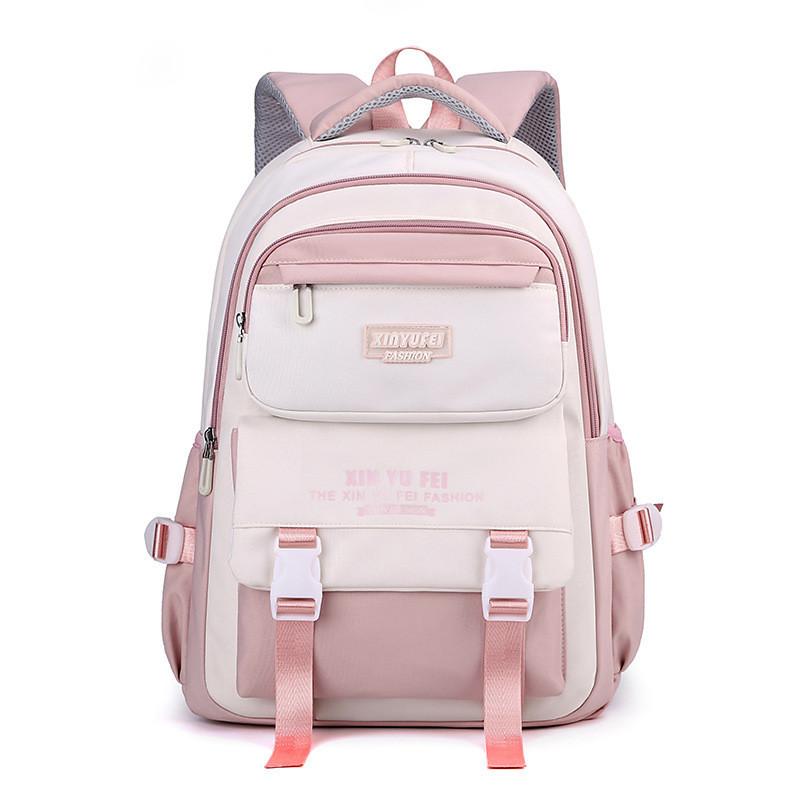 Versatile Casual Dual Color Backpack For Outdoor Travel Suitable For Boys And Girls