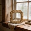 Маленькая антикварная полимерная фоторамка Викторианская Прямоугольная Овальная Дисплей для украшений Фоторамка для свадеб Вечеринок Декора