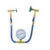 Wisepick R290 & R600A Charging Hose and Gauge Set with Can Tap & Shutoff Valve