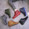 Fashion Shoes New Winter Women's  Fashion Side Zipper Non-slip Wear-resistant 6 Boots Large Size High-top Casual Short Boots 2024