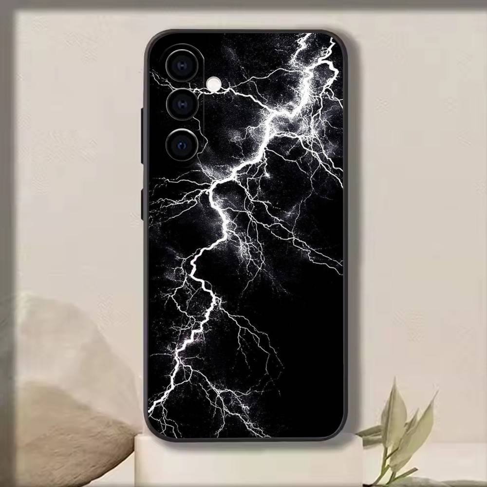 Крутое освещение Чехол для телефона Samsung Galaxy A73,A72,A71,A70,A53,A52,A51,Мягкий силиконовый черный чехол