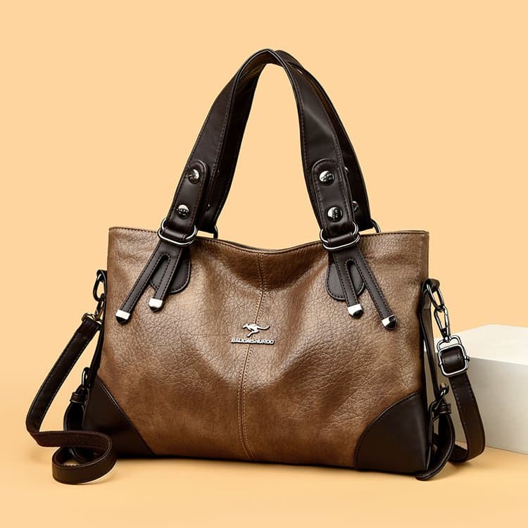 Большая вместительная сумка-тоут, сумка через плечо