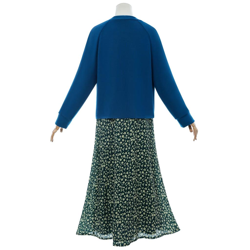 Косплей Аниме Костюм для Фильма Натали Женские Платья Куртка Топ Юбка Повседневная Одежда Вечеринка на Хэллоуин Костюм для Ролевых Игр