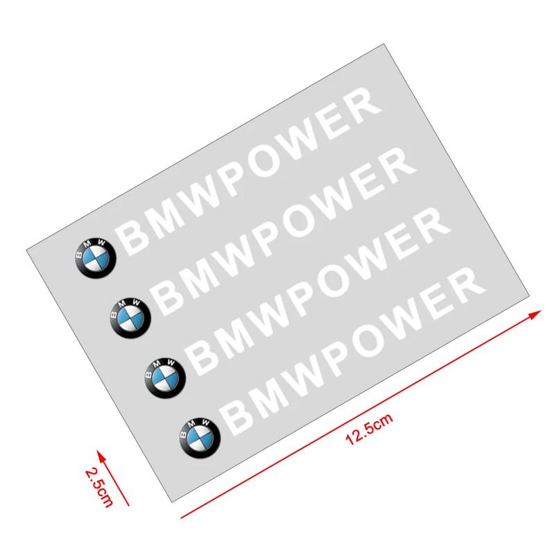 4 шт. наклейки на дверные ручки автомобиля, наклейки на шины и зеркала заднего вида для BMW F30 F10 E90 F20 E46 E60 E70 E39 E36 E87 E28 X3 X4 X7 E92 E91