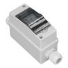 DC Circuit Breaker 2P 40A IP65 Waterproof 6KA Breaking Capacity DC Isolator Switch for Solar PV System 1000V
