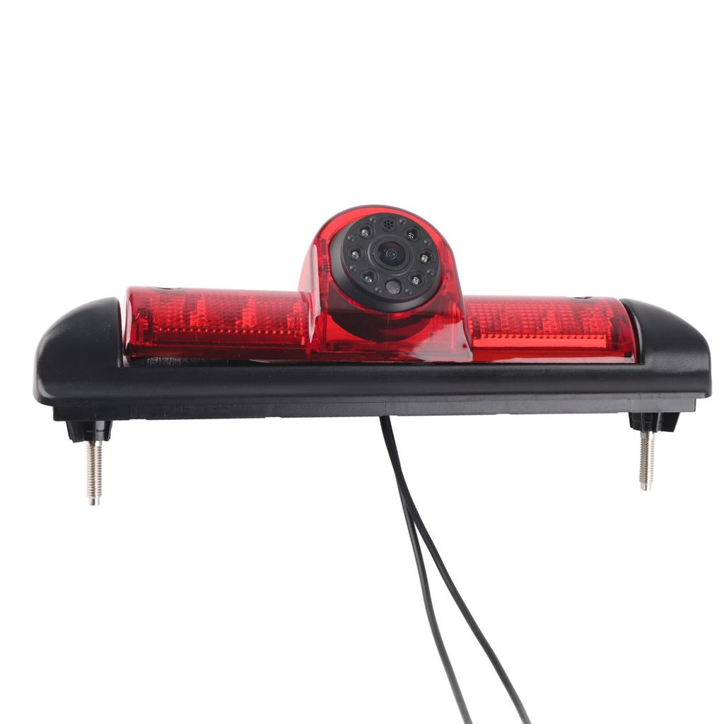 Car Rear View Reversing Camera 170 Degrees HD LED Night Vision Brake Light Mounted Replacement for Fiat