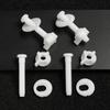 1Pair Hardware Universal Repair Tools Bathroom Nut Toilet Seat Hinges Bolts Fixing Screws