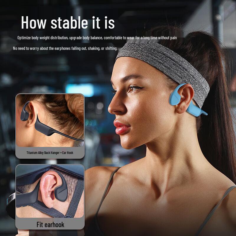 Костно-проводные Bluetooth-наушники для спорта SMEBERT X16
